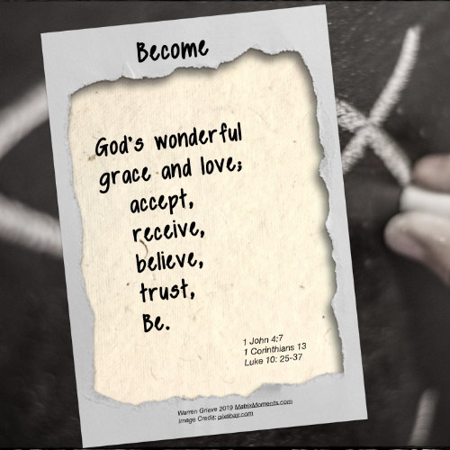 Spoken Word Poem on being Christ ot Others.