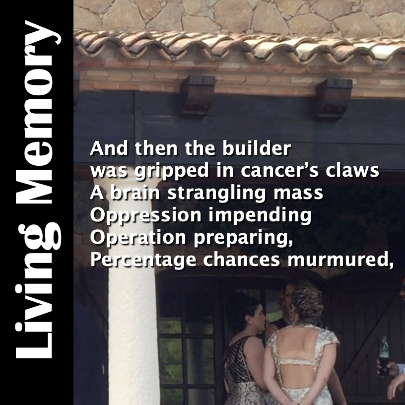 Building a house with a dedication to God for a persaonl miracle. A non-believer is healed and changed.