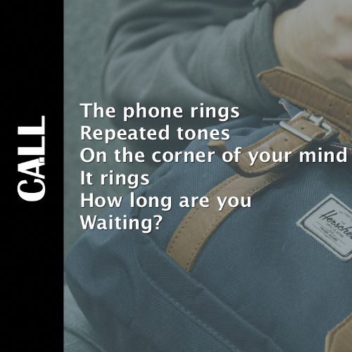 Are you hearing the call from God? Spoken Word Poem.