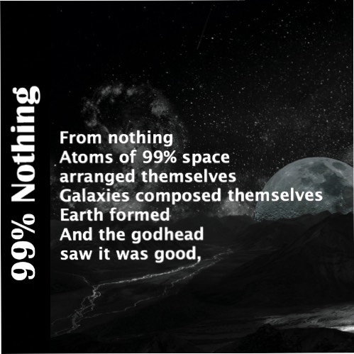 Creation and the science of nothing Christian Spoken Word Poem