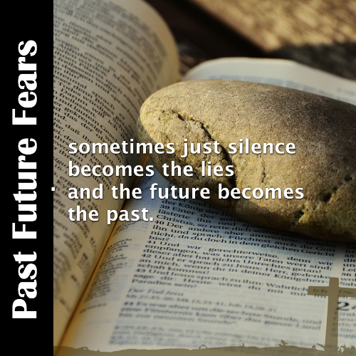 The past has become the release of your future at Easter  - poetry spoken word