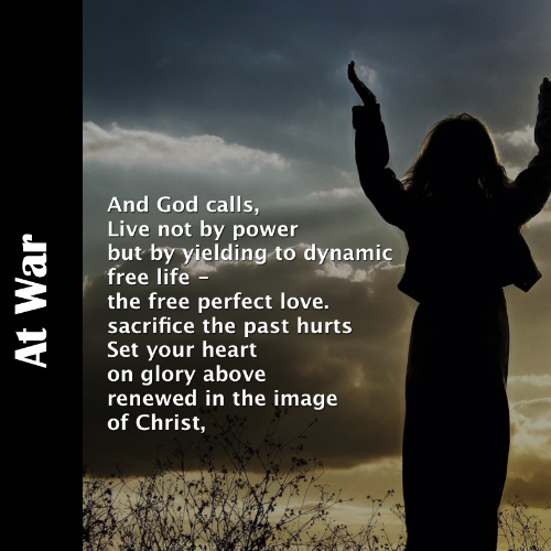 Daily surrender to the will of God brings us release and identity poetry spoken word