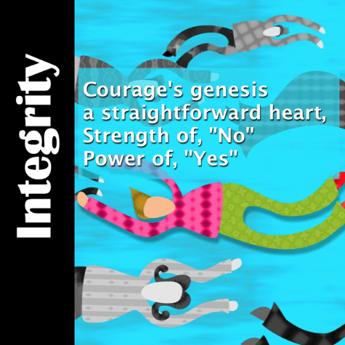 Spoken Word Poetry Integrity video values character.