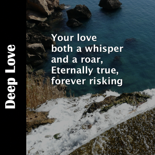 Spoken word poetry celebrating the love of God that has wonderful contrasts.