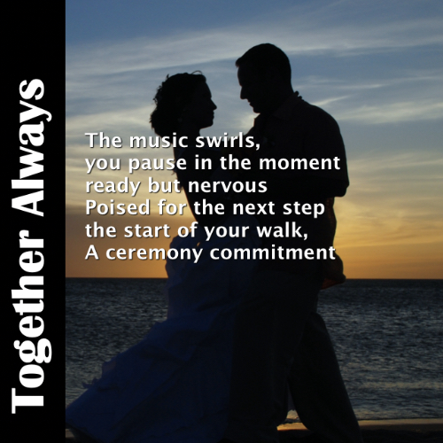 Spoken Word about marriage and partners in a life journey together