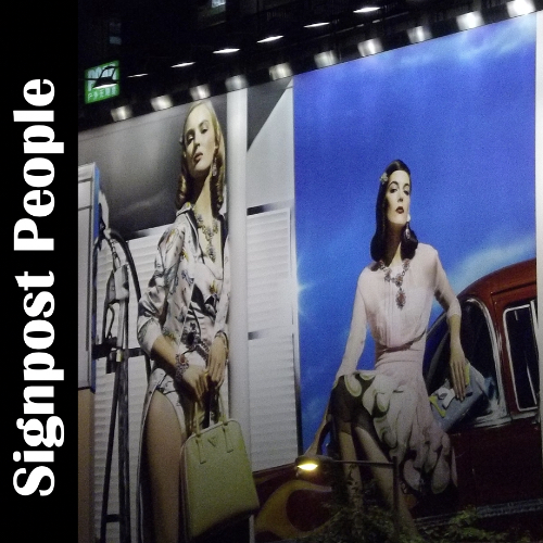 Signpost People Spoken Word Poem. Beauty and facades.