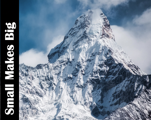 How small things in life make change, make a difference poem spoken word