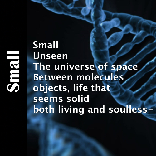 The paradoxes and extremes of small and universes in Spoken Word