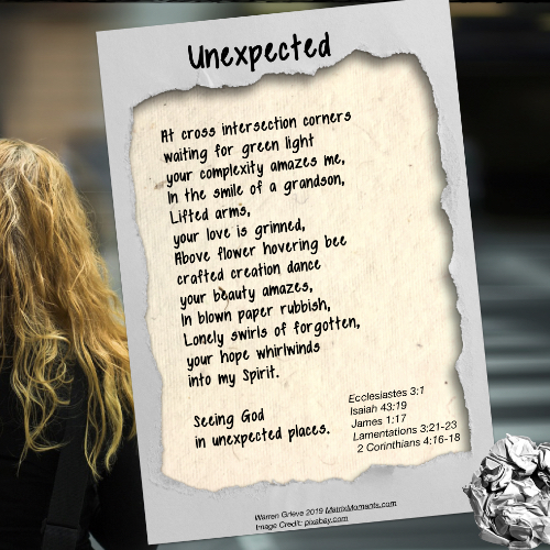 Seeing God in Unexpected places Spoken Word Poetry