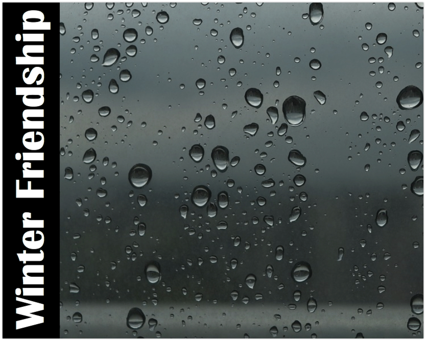 Winter Rain Friendship Poem