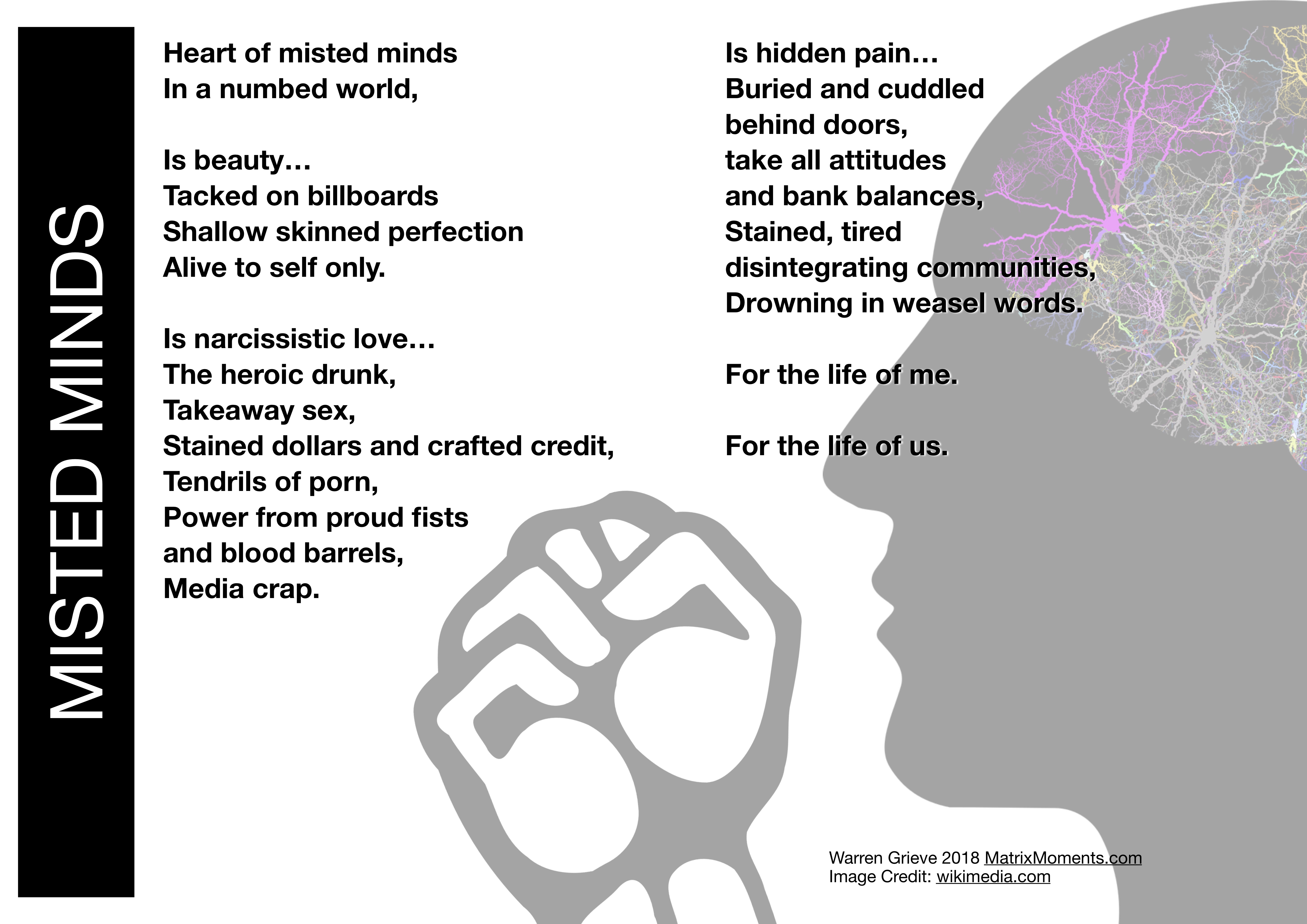 misted minds christian poetry